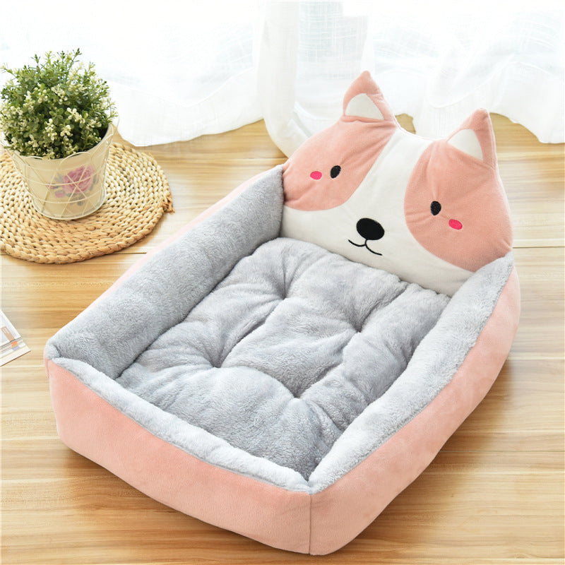 Warm Cozy House Soft Fleece Nest Baskets