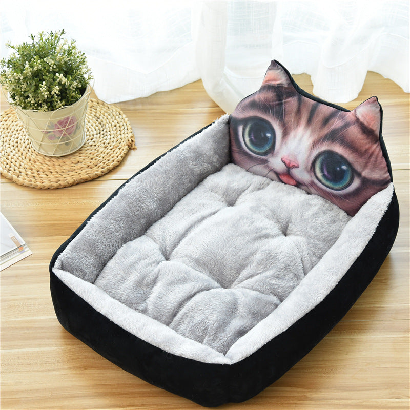 Warm Cozy House Soft Fleece Nest Baskets