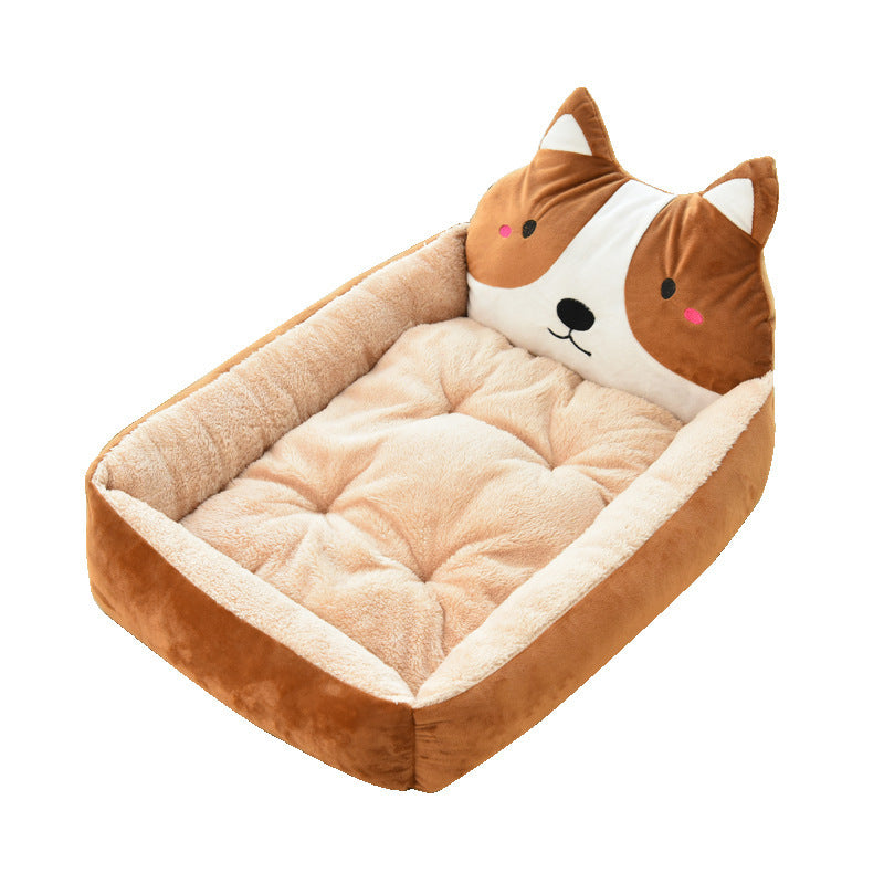 Warm Cozy House Soft Fleece Nest Baskets