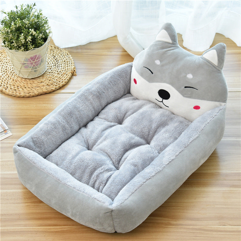 Warm Cozy House Soft Fleece Nest Baskets